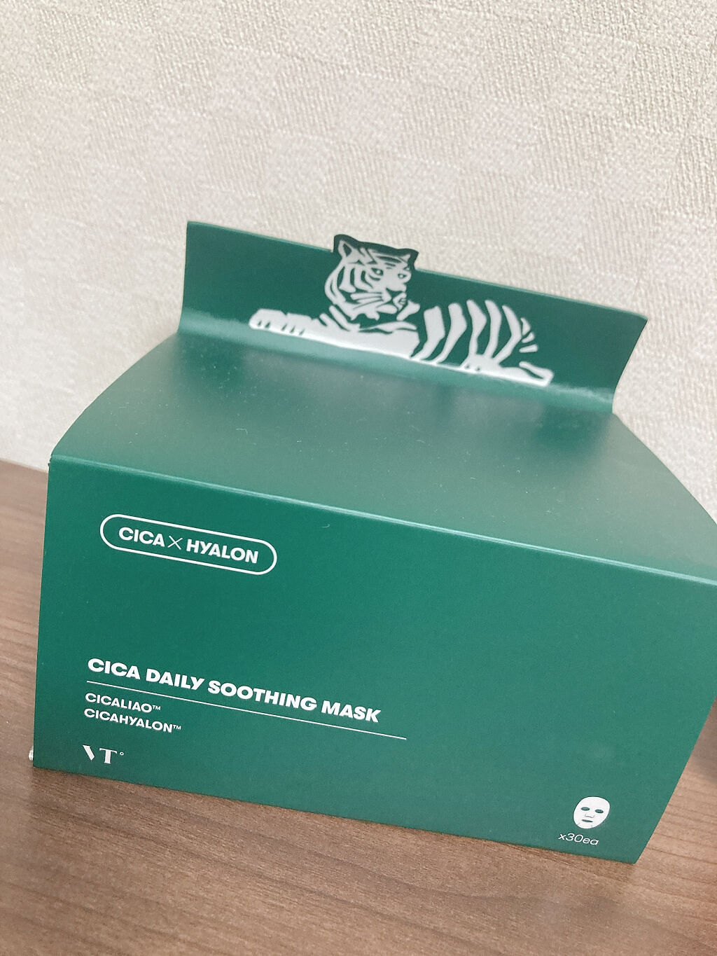 CICA デイリースージングマスク/VT/シートマスク・パックを使ったクチコミ（1枚目）