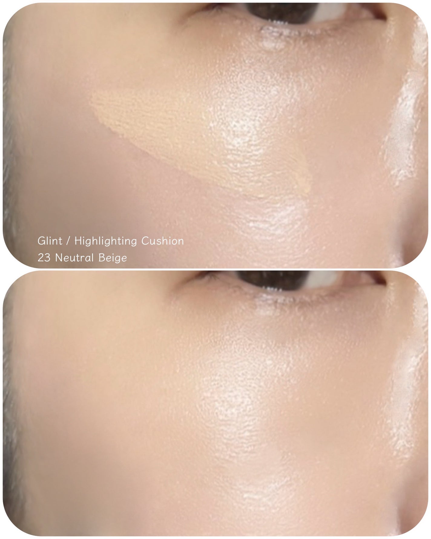 ハイライティングクッションファンデーション/Glint/クッションファンデーションを使ったクチコミ(4枚目)