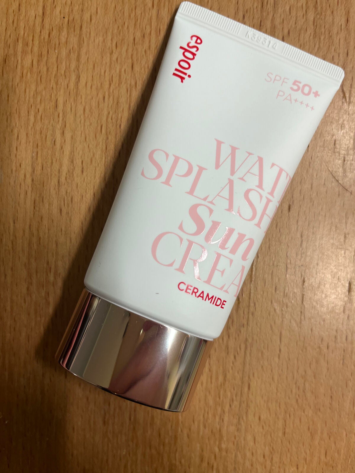 ウォータースプラッシュサンクリーム セラミド/espoir/日焼け止めクリームを使ったクチコミ(1枚目)