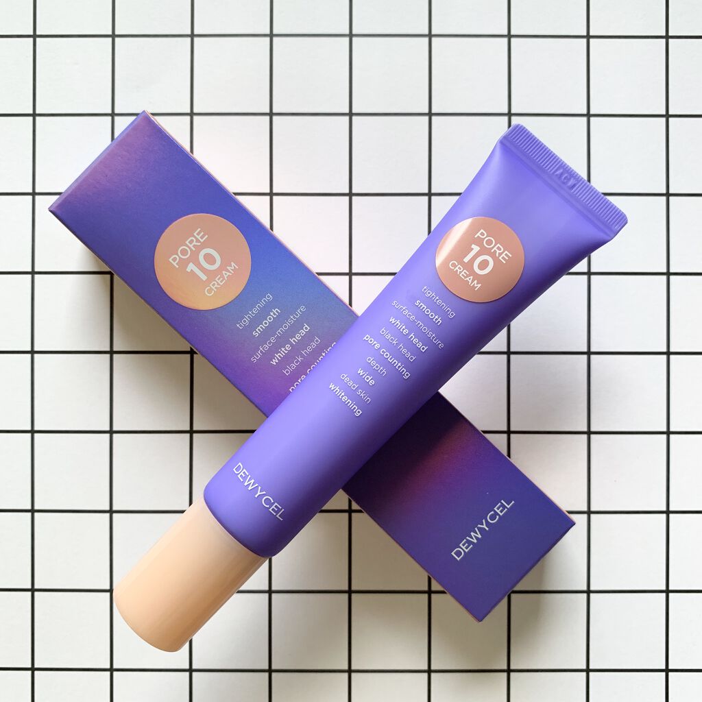 ポアーテンクリーム/DEWYCEL/化粧下地を使ったクチコミ（1枚目）