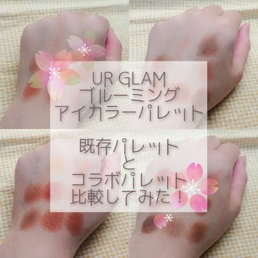 ブルーミングアイカラーパレット (TOKYO GIRLS COLLECTION)/U R GLAM/パウダーアイシャドウを使ったクチコミ（1枚目）