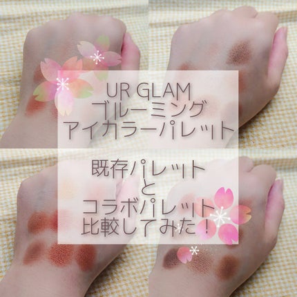 ブルーミングアイカラーパレット (TOKYO GIRLS COLLECTION)/U R GLAM/アイシャドウパレットを使ったクチコミ(1枚目)