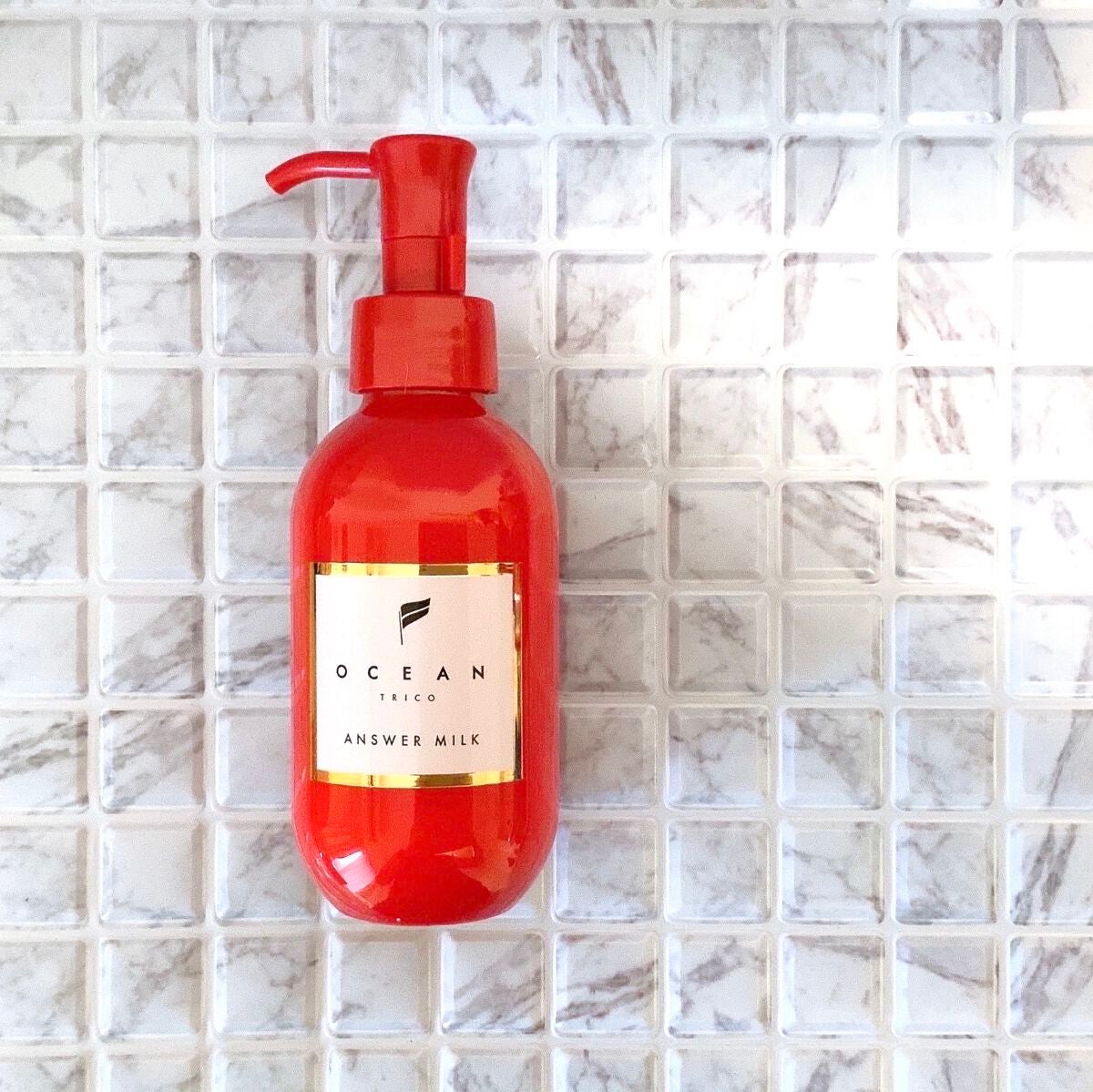 アンサーミルク/OCEAN TRICO/ヘアミルクを使ったクチコミ(2枚目)