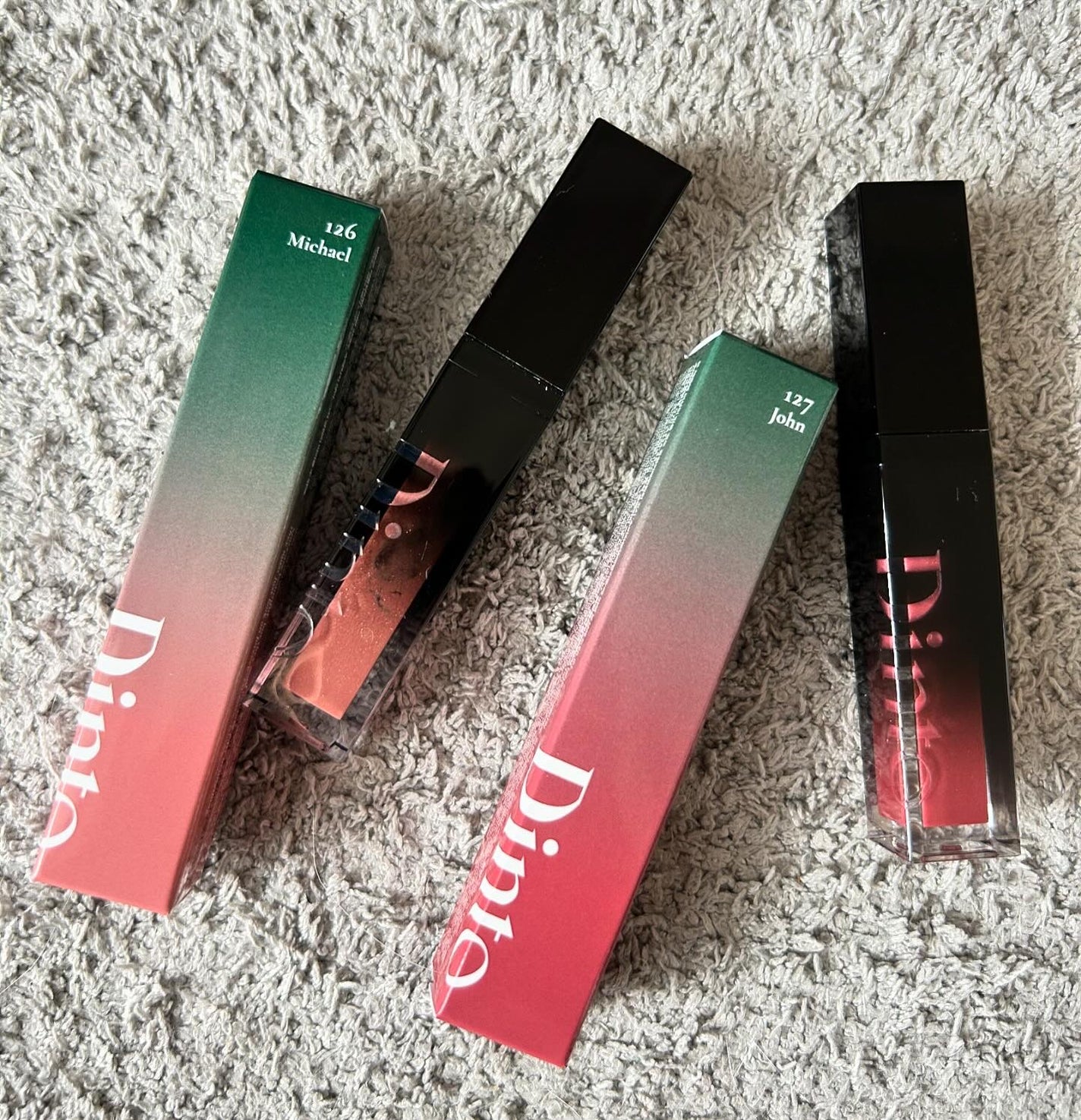 ブラーグロイリップティント/Dinto/リップティントを使ったクチコミ(1枚目)