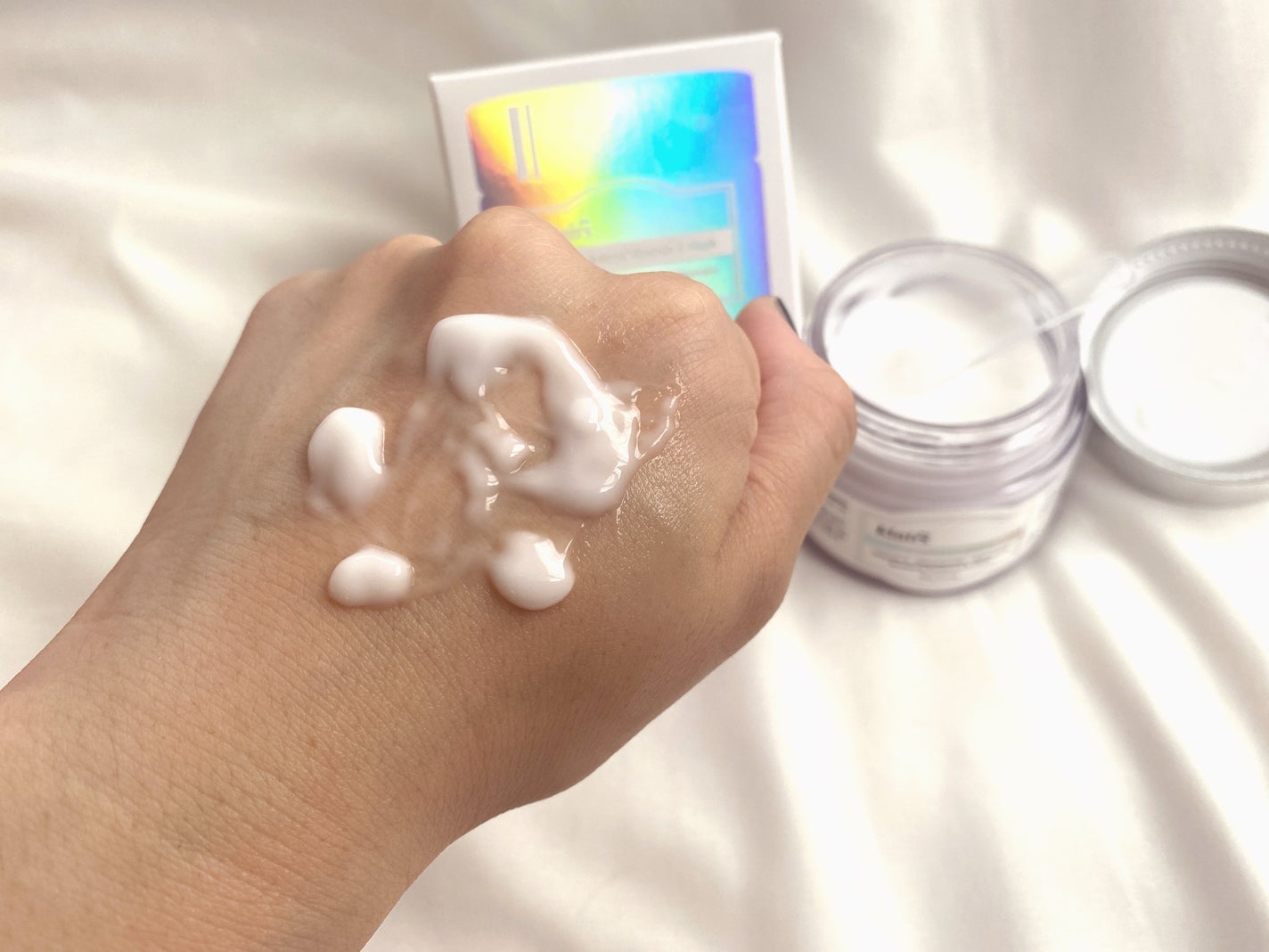 フレッシュリージュースドビタミンEマスク(90g)/Klairs/フェイスクリームを使ったクチコミ(4枚目)