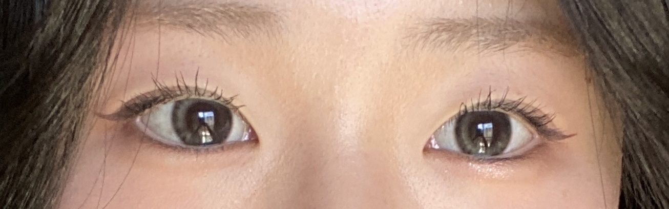 One & Only Kristin/Hapa kristin/カラーコンタクトレンズを使ったクチコミ（2枚目）