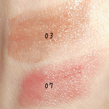 リップカラーシールド/CEZANNE/口紅を使ったクチコミ(2枚目)