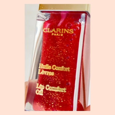 コンフォート リップオイル  09 red berry glam（限定） /CLARINS/リップグロスを使ったクチコミ（2枚目）