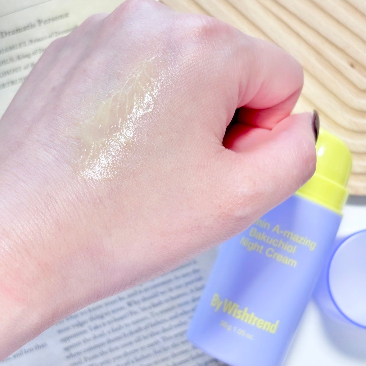 ビタミンA-mazingバクチオールナイトクリーム/By Wishtrend/フェイスクリームを使ったクチコミ(3枚目)