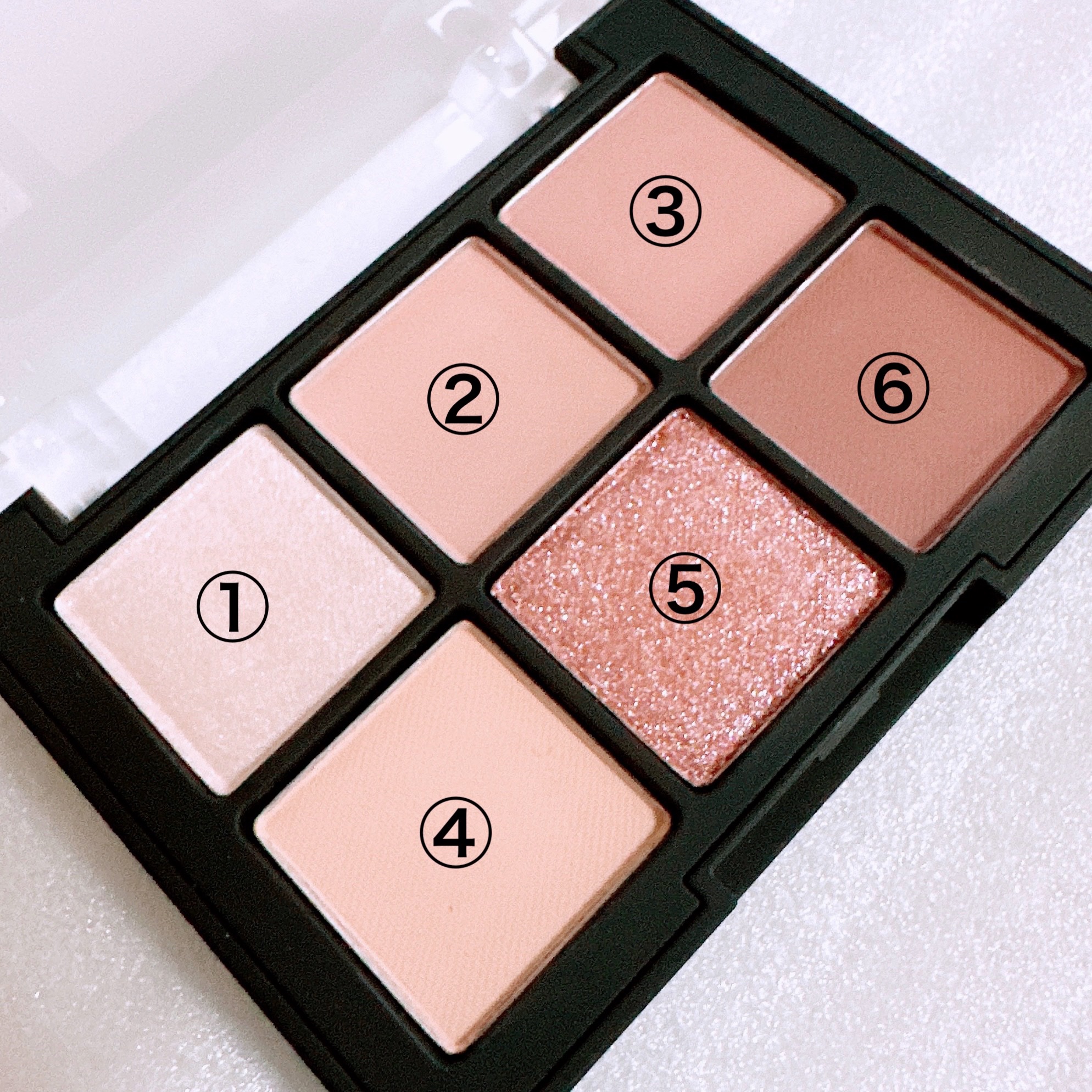 ブラーフィニシュシャドウパレット/Dinto/アイシャドウパレットを使ったクチコミ（2枚目）