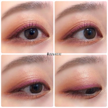 ティックルドピーチ ミニ アイシャドウ パレット/Too Faced/パウダーアイシャドウを使ったクチコミ（1枚目）