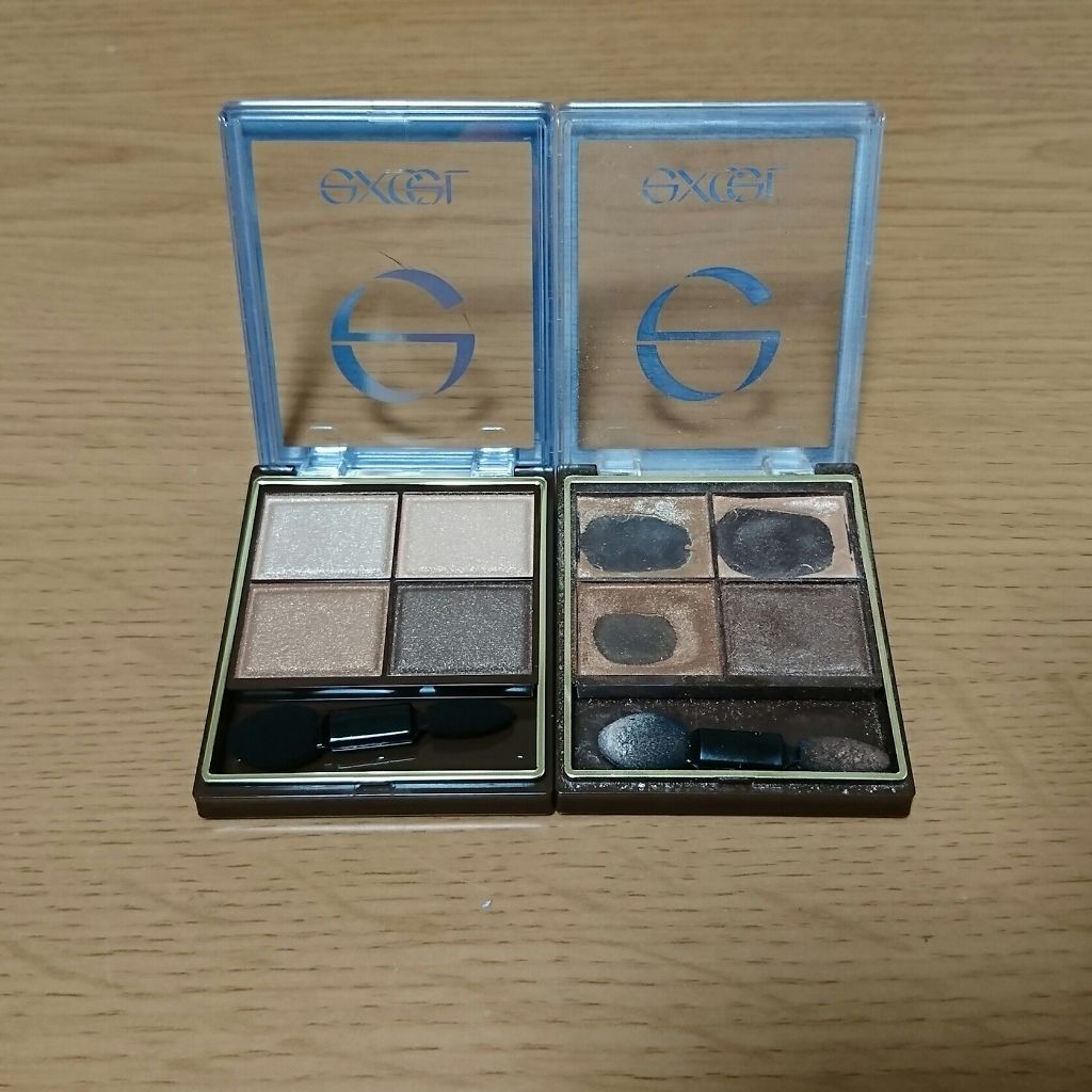 スキニーリッチシャドウ/excel/アイシャドウパレットを使ったクチコミ(3枚目)