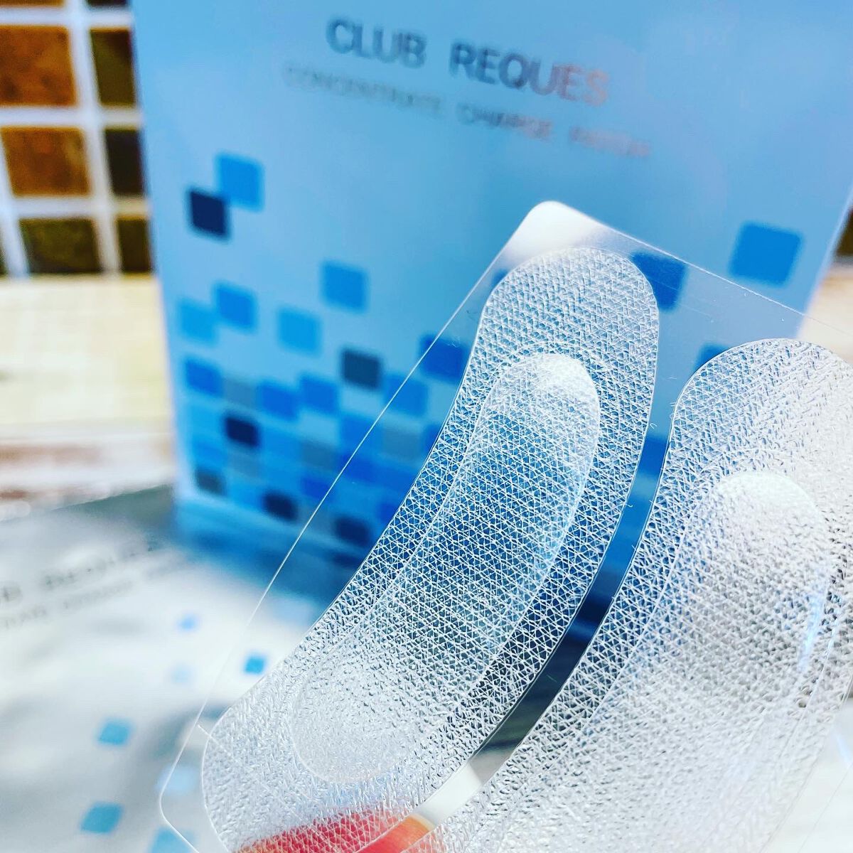 リクエス コンセントレート チャージ パッチ/クラブ/シートマスク・パックを使ったクチコミ(3枚目)