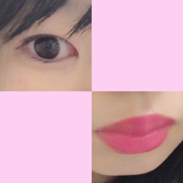 ぐりーん🍀@現役女子大生 on LIPS 「【リクエストピンク系メイク】⚠️カラーがわかりにくすぎてとりあ..」（3枚目）