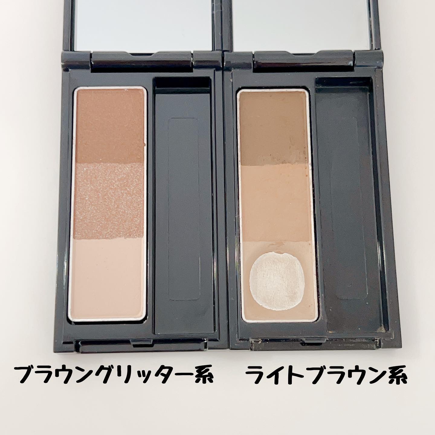 ケイト デザイニングアイブロウ3D ケース/KATE/パウダーアイブロウを使ったクチコミ（3枚目）