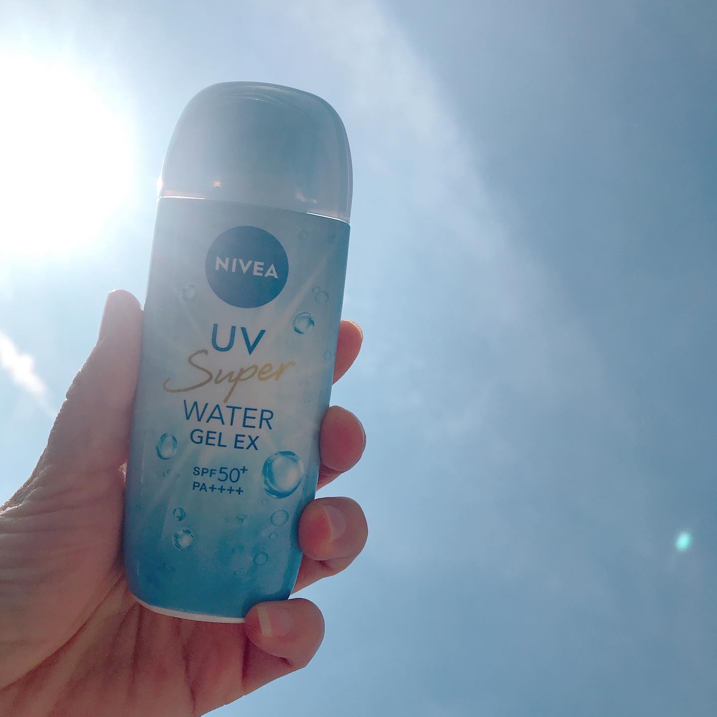 ニベアUV ウォータージェルEX/ニベア/日焼け止めジェルを使ったクチコミ（1枚目）