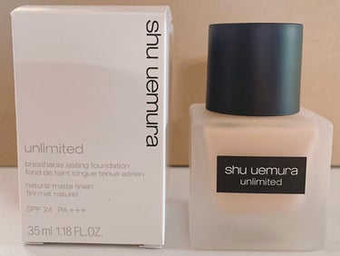 アンリミテッド ラスティング フルイド/shu uemura/リキッドファンデーションを使ったクチコミ（1枚目）