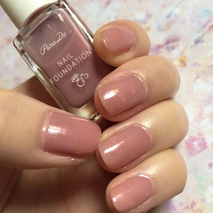 ネイルファンデーション/パラドゥ/マニキュアを使ったクチコミ(4枚目)