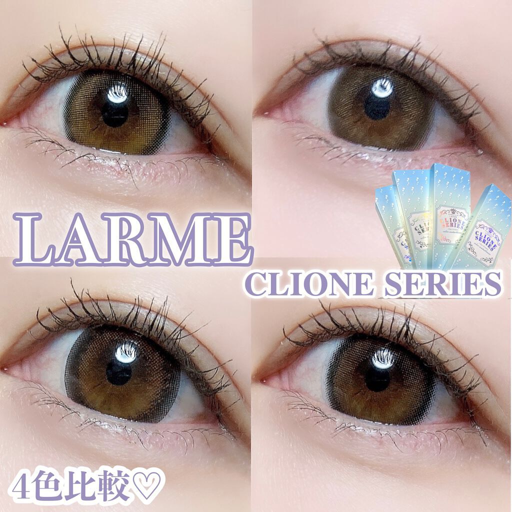 ラルムクリオネシリーズワンデー/LARME/ワンデー（１DAY）カラコンを使ったクチコミ（1枚目）