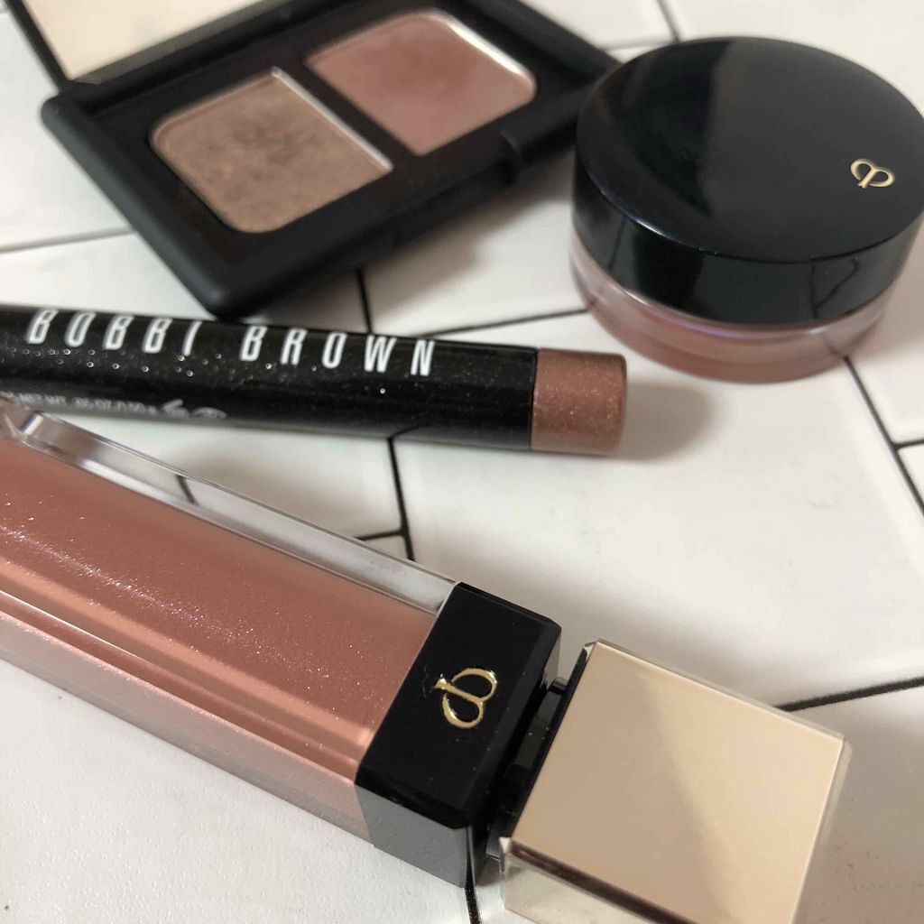 ロングウェアスパークルスティック 05 ローズクォーツ/BOBBI BROWN/スティックアイシャドウを使ったクチコミ（1枚目）