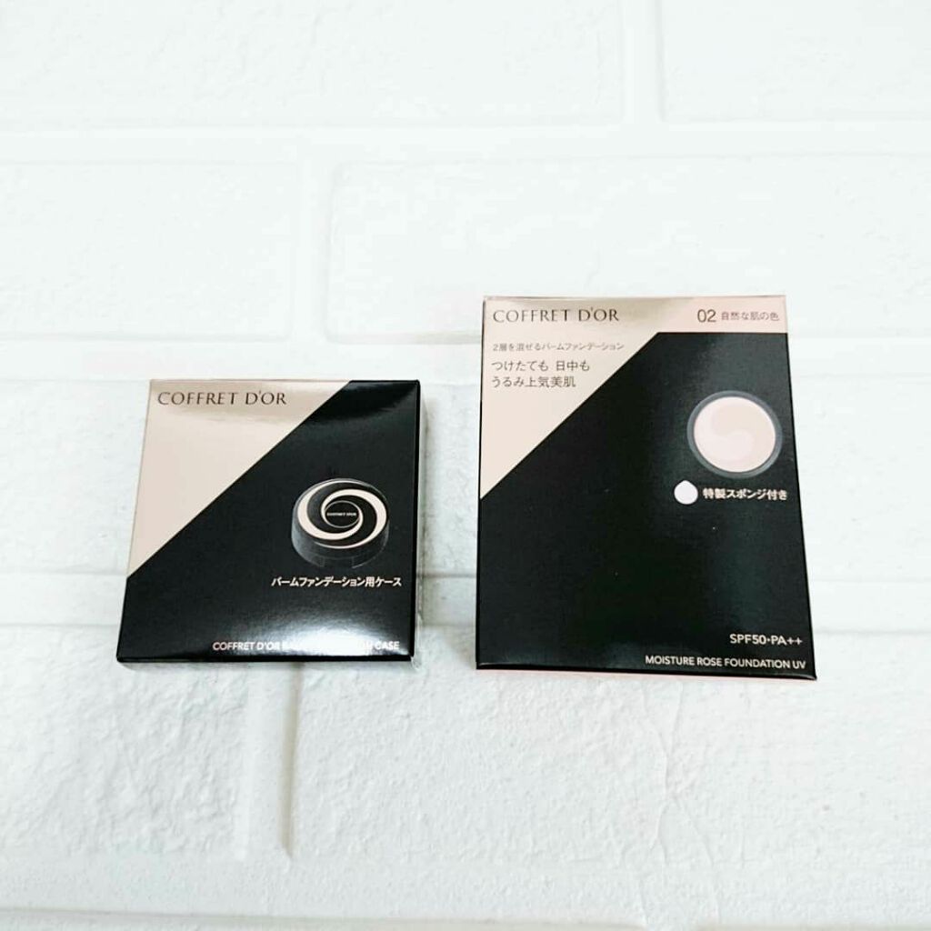 モイスチャーロゼファンデーションUV/コフレドール/クリーム・エマルジョンファンデーションを使ったクチコミ(1枚目)