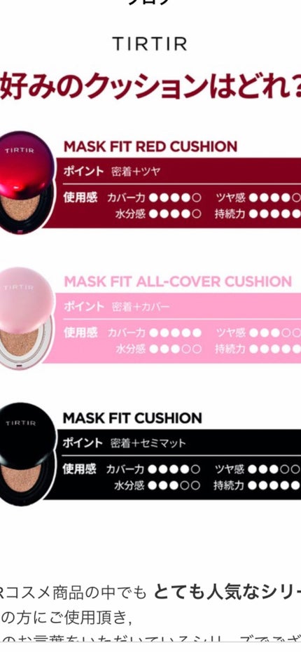 マスクフィットクッション/TIRTIR(ティルティル)/クッションファンデーションを使ったクチコミ(3枚目)