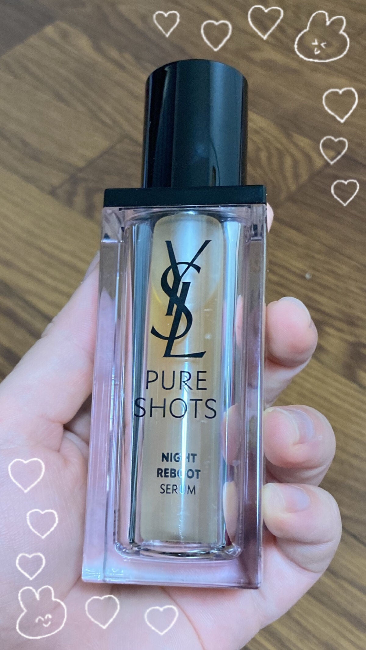 ピュアショット ナイト リチャージセラム/YVES SAINT LAURENT BEAUTE/美容液を使ったクチコミ(1枚目)