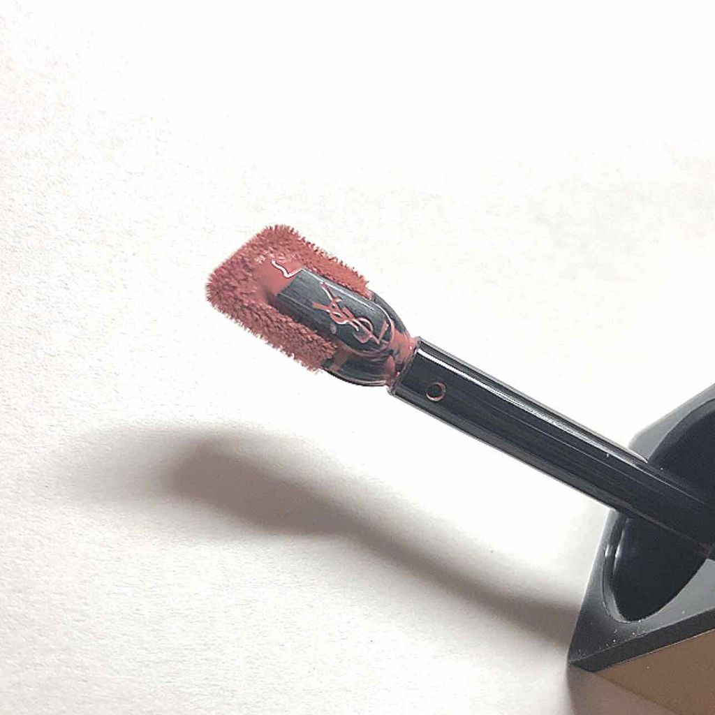 タトワージュ クチュール No.7 ニュアンテルディ/YVES SAINT LAURENT BEAUTE/口紅を使ったクチコミ（3枚目）