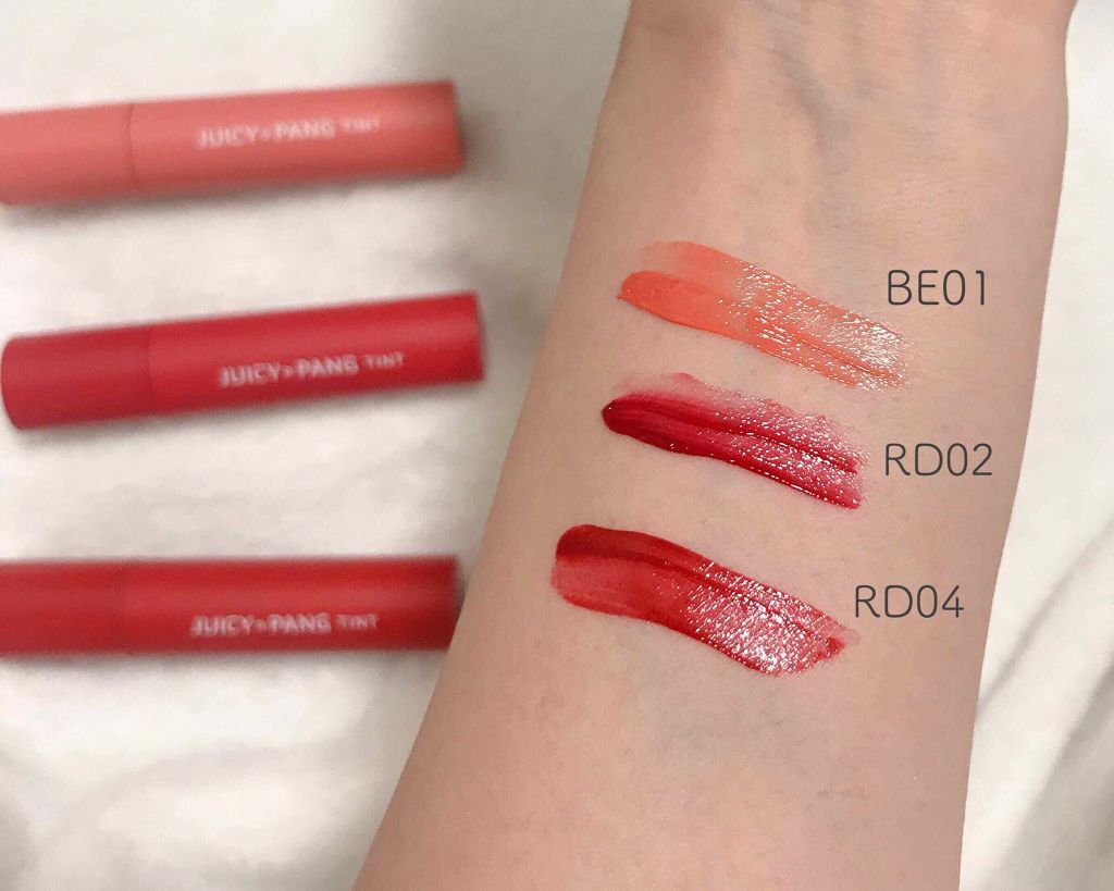 アピュー ジューシーパン ティント/A’pieu/リップティントを使ったクチコミ（3枚目）