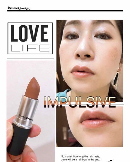 パウダーキス リップスティック/M・A・C/口紅を使ったクチコミ(1枚目)