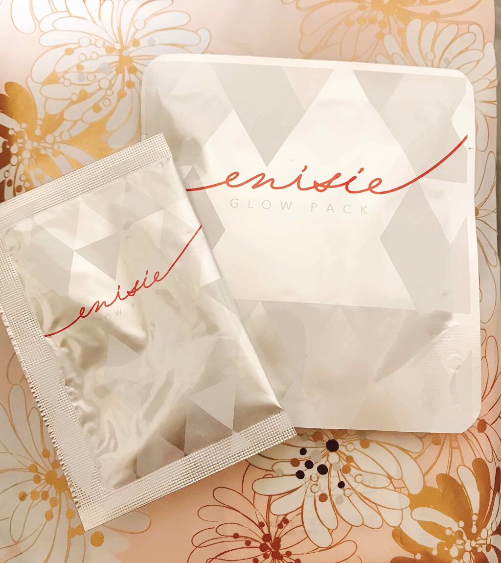 エニシーグローパック/enisie/シートマスク・パックを使ったクチコミ(1枚目)