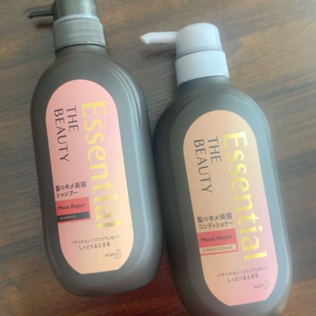 THE BEAUTY 髪のキメ美容シャンプー／コンディショナー＜モイストリペア＞	/エッセンシャル/市販シャンプーを使ったクチコミ（2枚目）