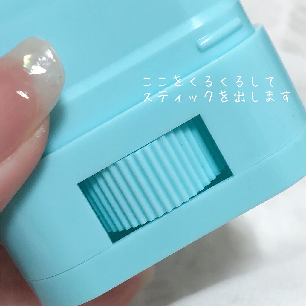 紫外線予報 さらさらUVスティックF/紫外線予報/日焼け止めスティックを使ったクチコミ(3枚目)