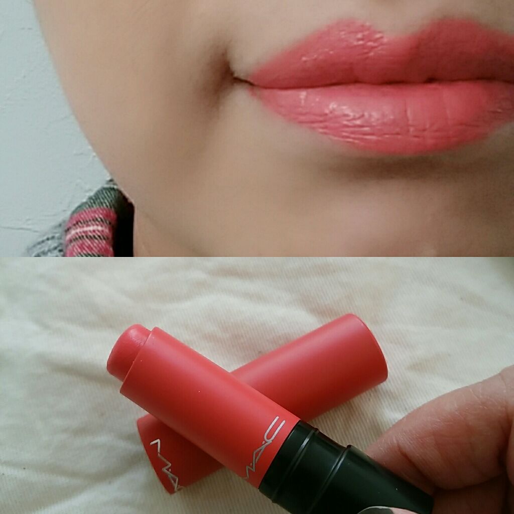 リップテンシティ リップスティック キング サーモン/M・A・C/口紅を使ったクチコミ（1枚目）