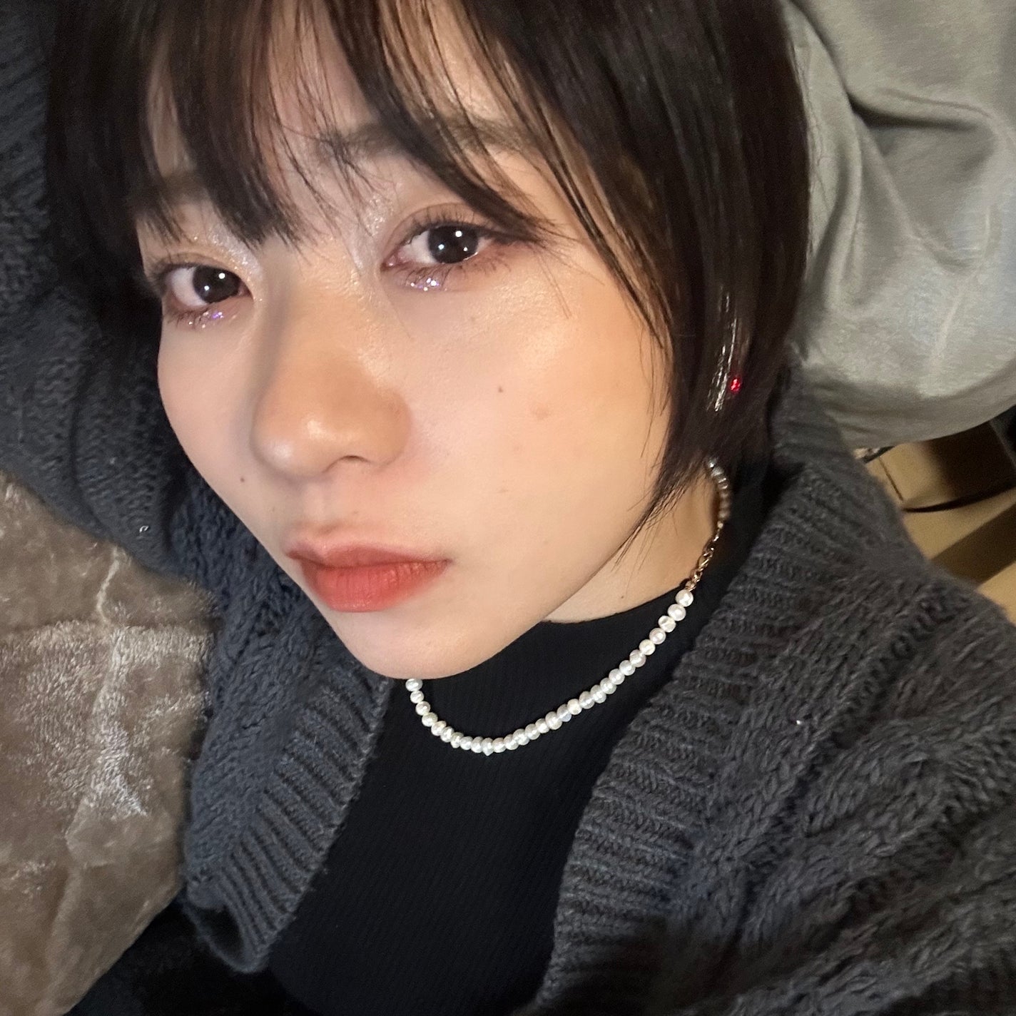 しに子ちゃん on LIPS 「顔周りに綾波レイがおる!!!!と大騒ぎして美容室にいってきたの..」(1枚目)