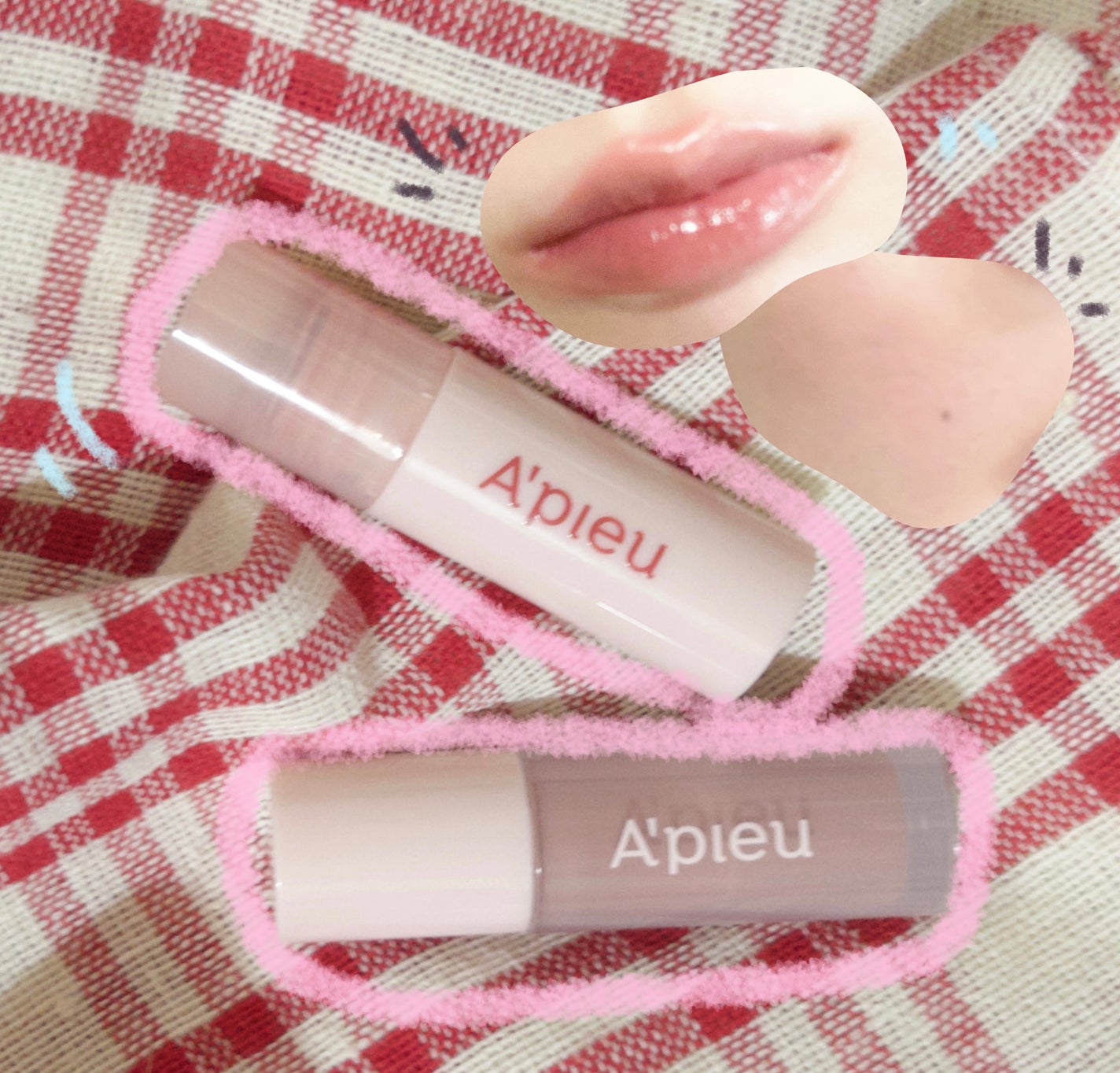 ジューシーパンベアクリームチーク A’pieu