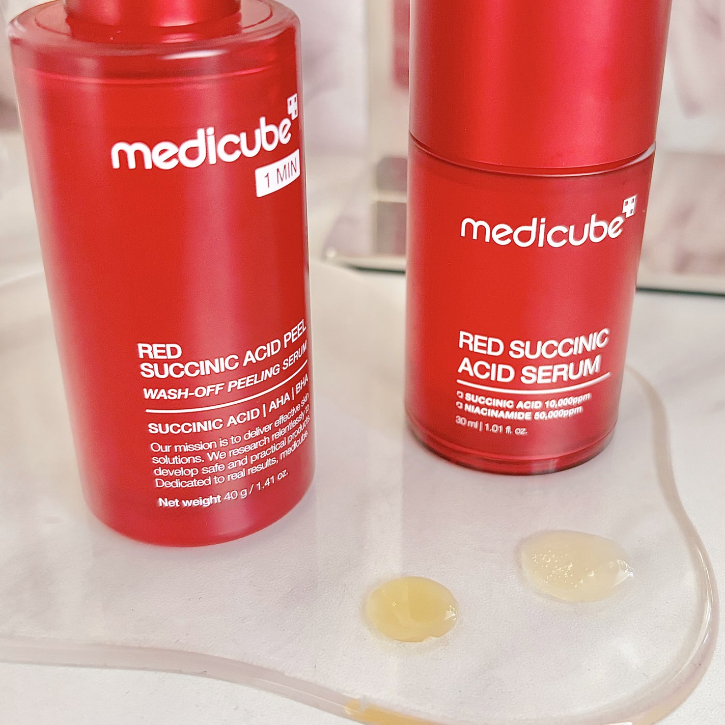 レッドアクネピーリングセラム/MEDICUBE/美容液を使ったクチコミ(4枚目)