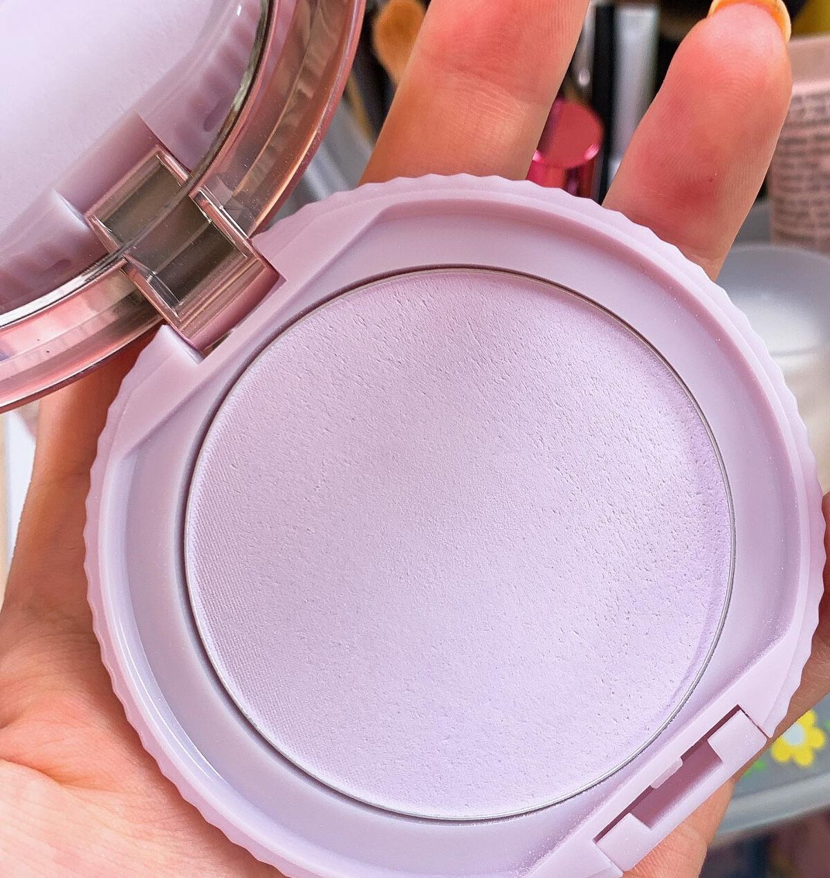 トランスペアレントフィニッシュパウダー/キャンメイク/プレストパウダーを使ったクチコミ(2枚目)