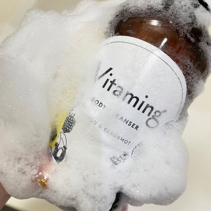 リフレッシングボディソープ(レモン&ベルガモットの香り)/Vitaming/ボディソープを使ったクチコミ(3枚目)