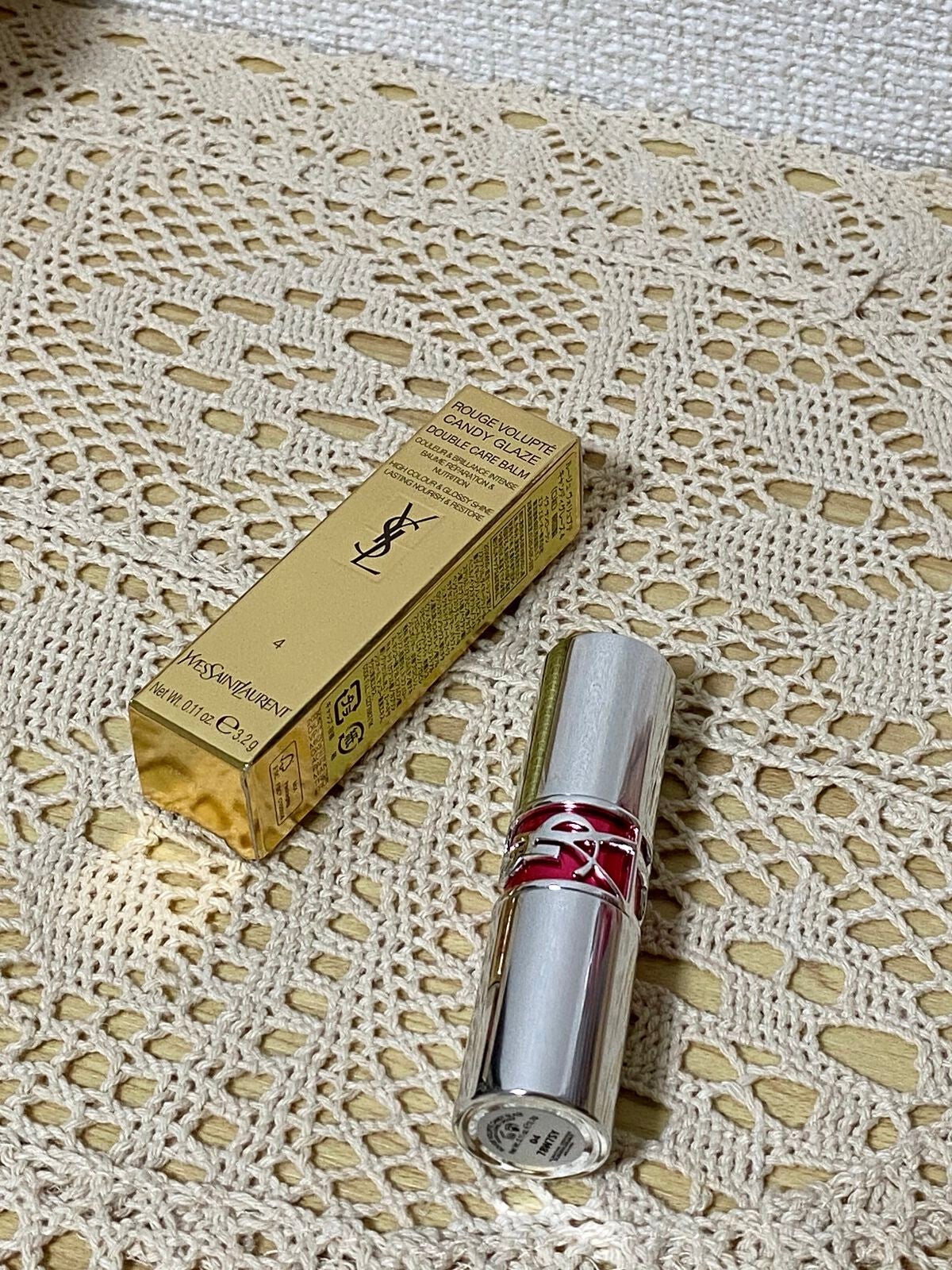YSL ラブシャイン キャンディグレーズ/YVES SAINT LAURENT BEAUTE/口紅を使ったクチコミ(1枚目)