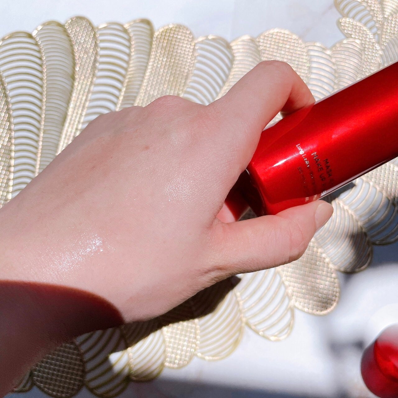 マスクフィット メイクアップフィクサー/TIRTIR(ティルティル)/フィックスミストを使ったクチコミ(5枚目)