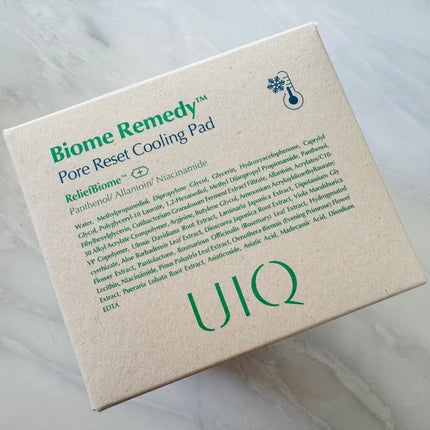 バイオームレメディポアリセットクーリングパッド/UIQ/トナーパッドを使ったクチコミ(5枚目)