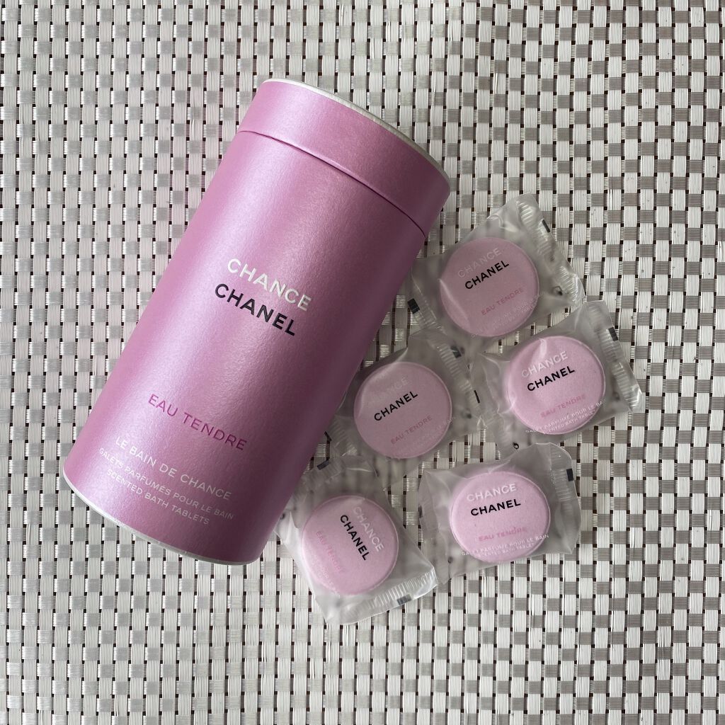 チャンス オー タンドゥル バス タブレット/CHANEL/保湿系入浴剤を使ったクチコミ(1枚目)