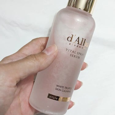 ダルバ ダルバ ホワイトトリュフバイタルスプレーセラムのクチコミ「【PR】

d'Alba
VITAL SPRAY SERUM(エッセンシャルスプレーセラム)
.....」（2枚目）