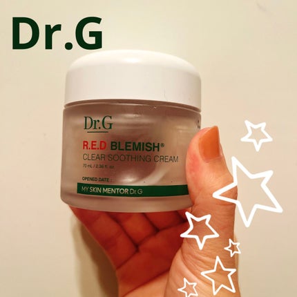 レッドブレミッシュ クリアスージングクリーム/Dr.G/フェイスクリームを使ったクチコミ(1枚目)