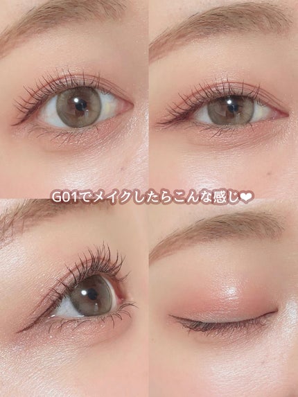 ごんす@YouTube始めました on LIPS 「《excel単色アイシャドウが良かった❤︎》excelの4色ア..」(4枚目)