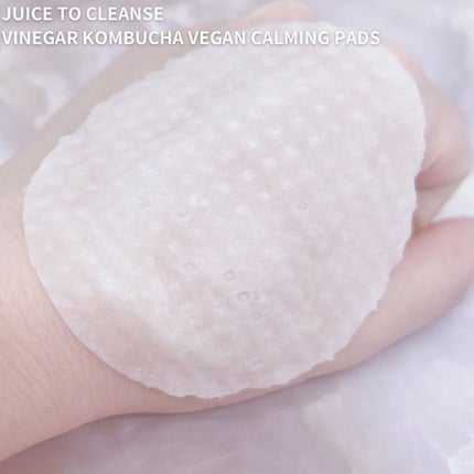 ビネガー コンブチャ ヴィーガン カーミングパッド/JUICE TO CLEANSE/トナーパッドを使ったクチコミ(5枚目)