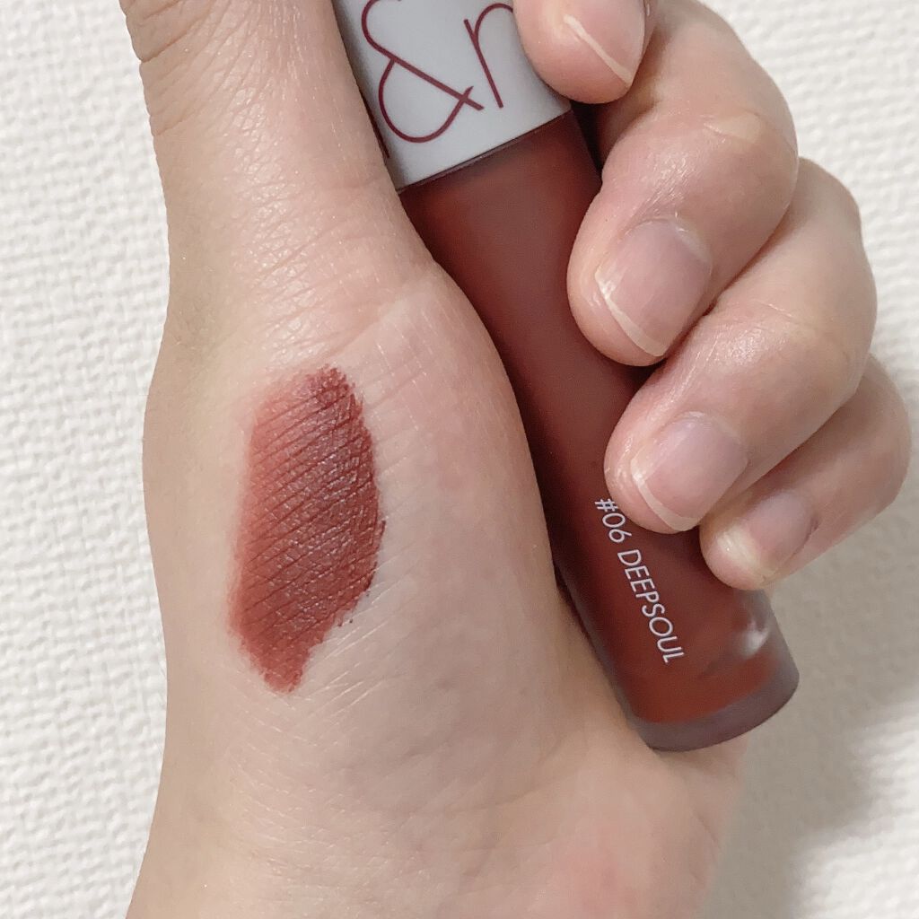 ゼロベルベットティント/rom&nd/リップティントを使ったクチコミ（2枚目）