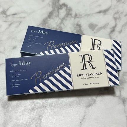 リッチスタンダード プレミアムシリーズ 1day/RICH STANDARD/ワンデー(1DAY)カラコンを使ったクチコミ(2枚目)