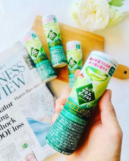 森永アロエヨーグルト アロエの力/森永乳業/飲むヨーグルトを使ったクチコミ(2枚目)